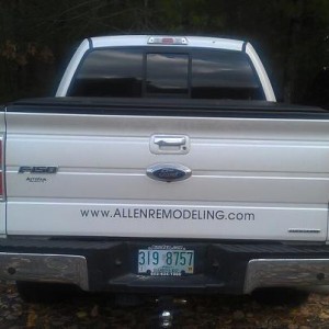 truck lettering
